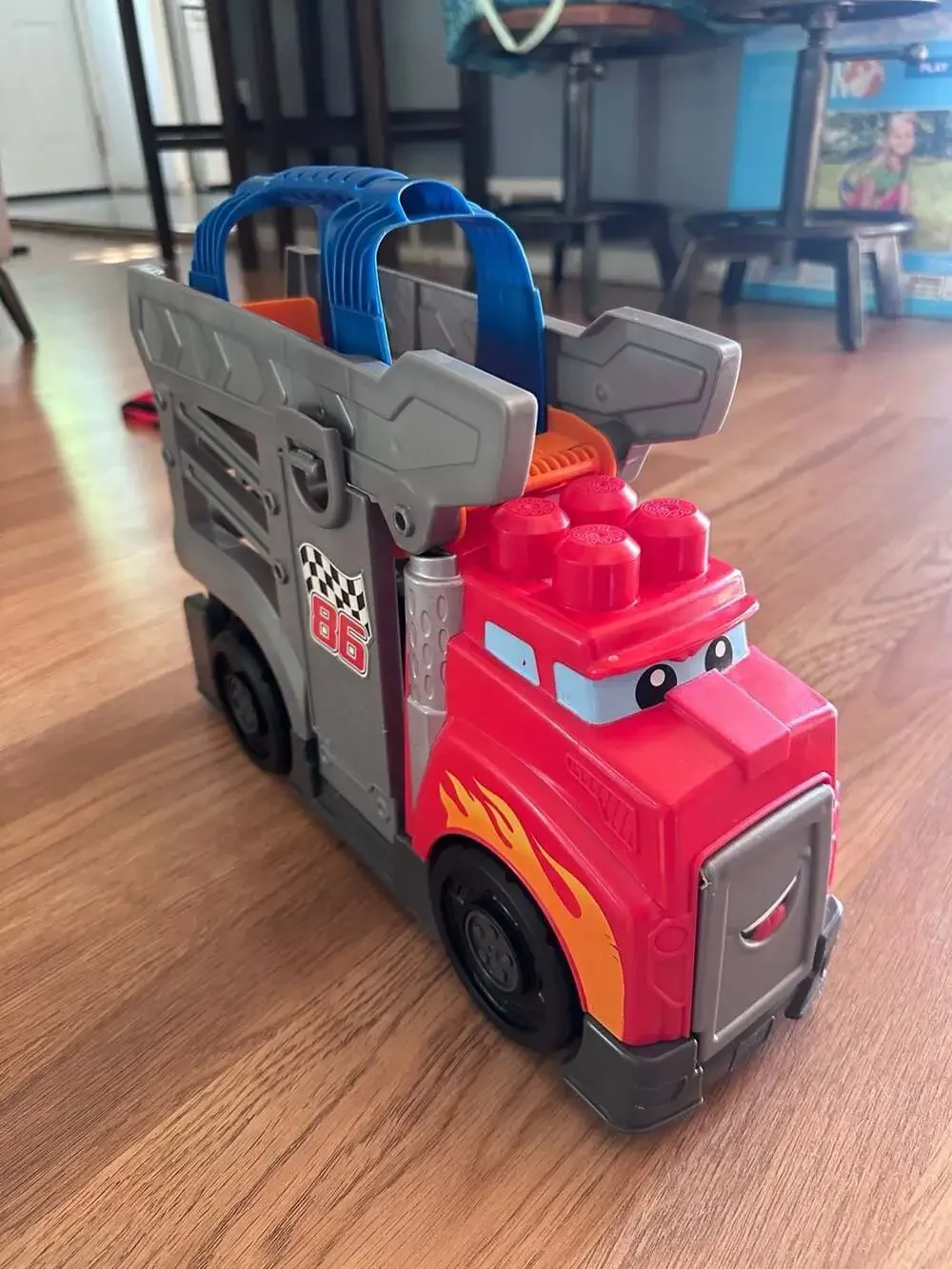 Mega Bloks First Builders Build and Race Rig Truck